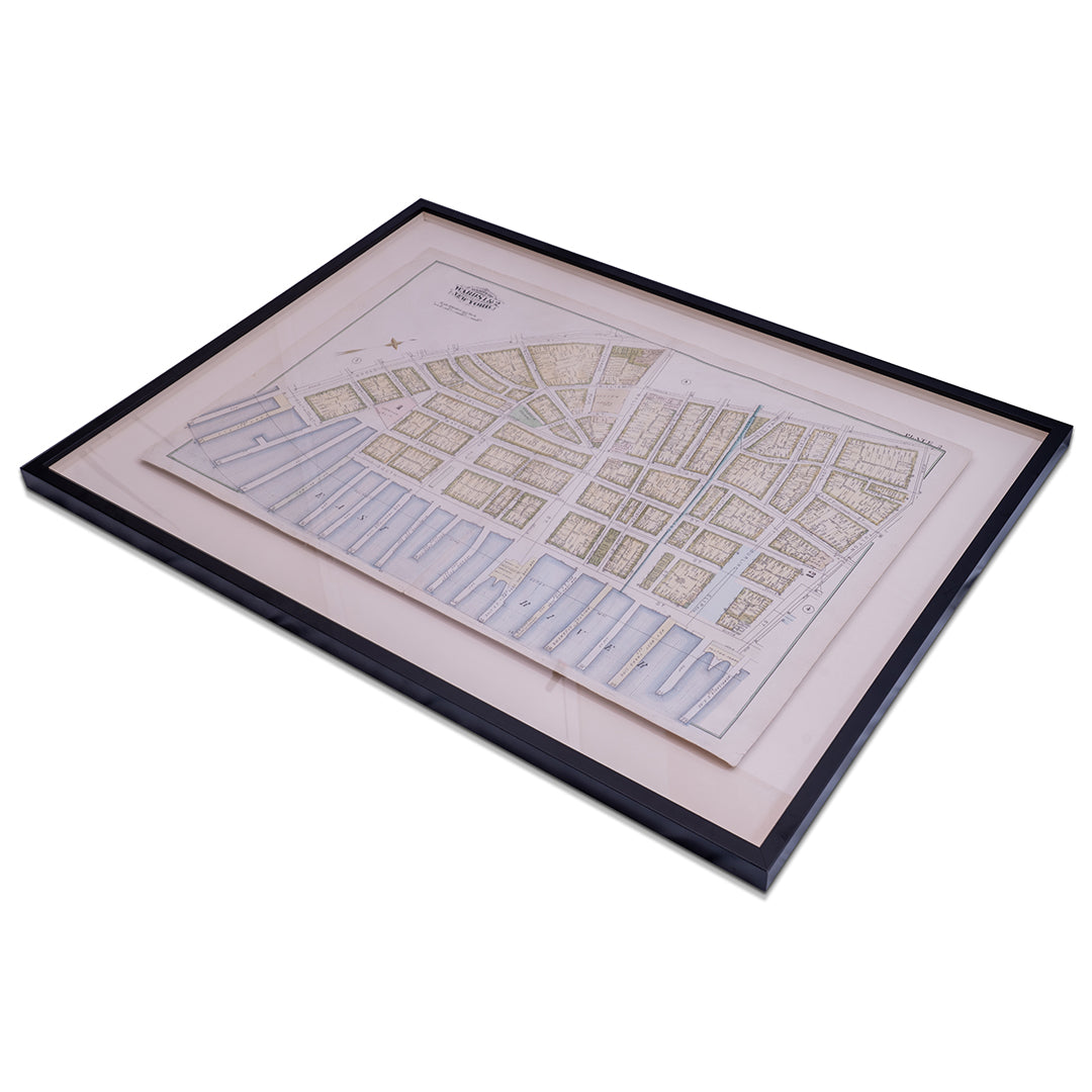 1879 New York City Wards 1 & 2 Map by Bromley