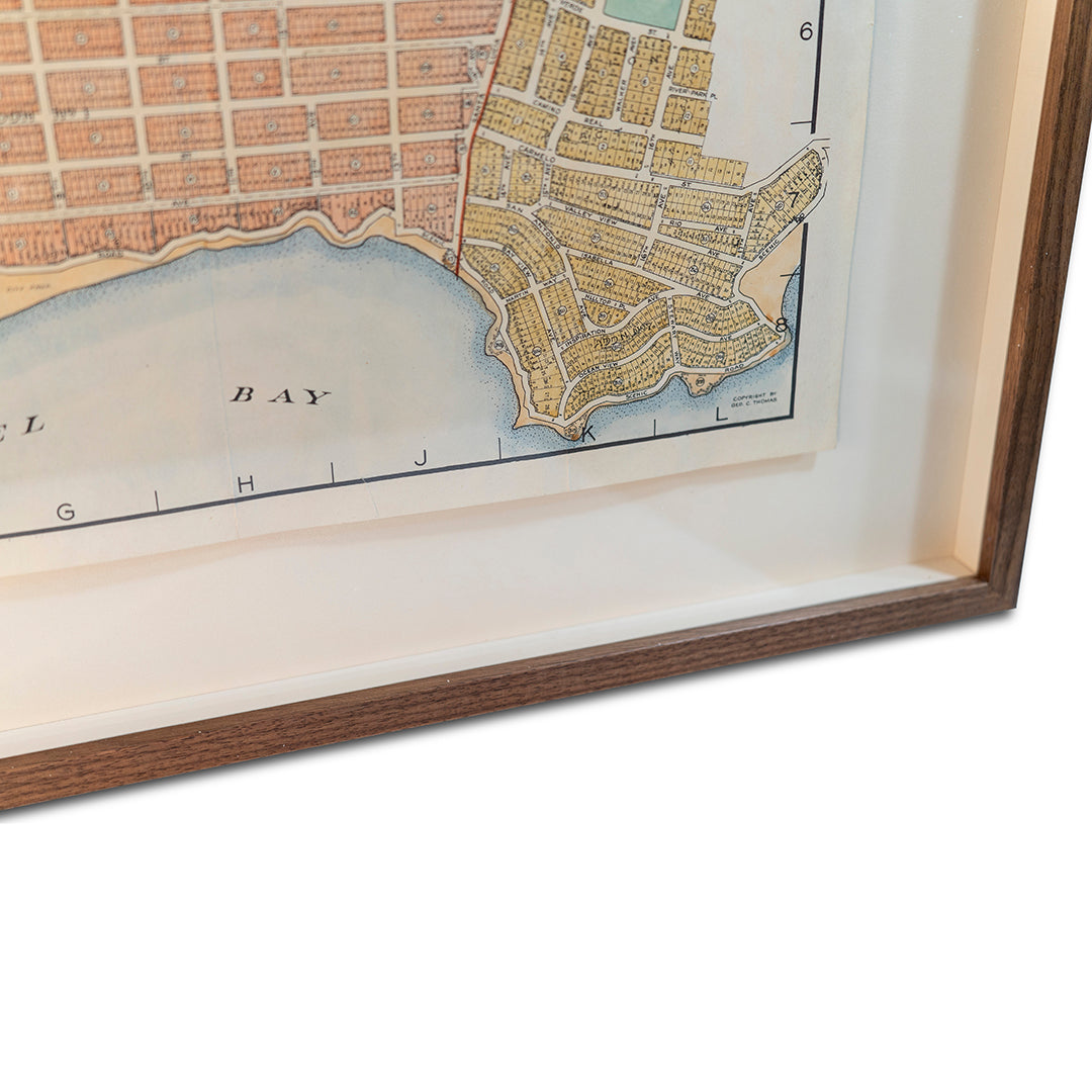 1921 Map of Carmel by the Sea
