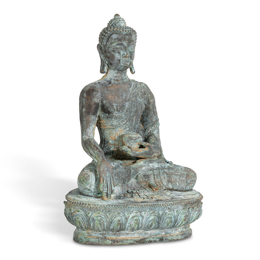 Antique Nepali Bronze Buddha